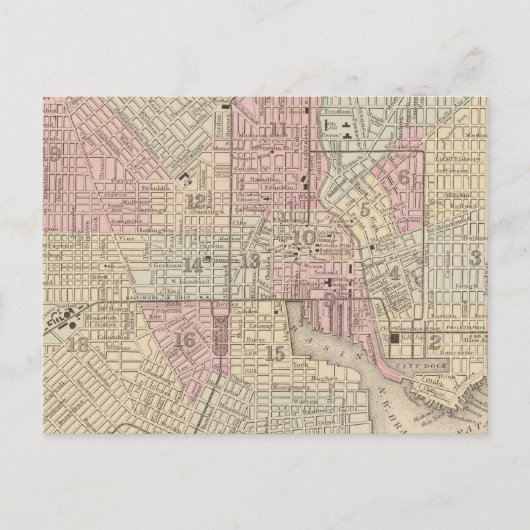 Baltimore 4 briefkaart (Voorkant)