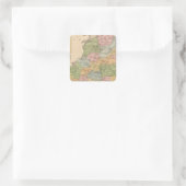 Baltimore 6 vierkante sticker (Tas)