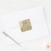 Baltimore 6 vierkante sticker (Envelop)