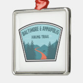 Baltimore & Annapolis Trail Metalen Ornament (Links)