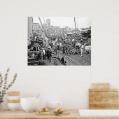 Baltimore Banana Boats Poster (Keuken)