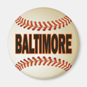 BALTIMORE BASEBALL MAGNEET