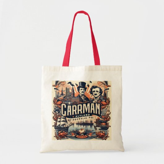  Baltimore Bites & Literary Nights Tote (Voorkant)