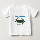 Baltimore Blue Crab Logo (Voorkant)