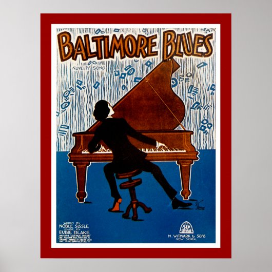 Baltimore Blues Poster (Voorkant)