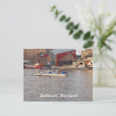 Baltimore, Briefkaart Maryland (Staand voorkant)