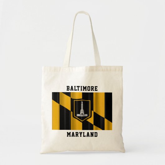 Baltimore, canvas tas van de officiële vlag van Ma (Voorkant)