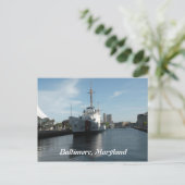 Baltimore, carte postale du Maryland (Debout devant)