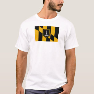 Baltimore City vlag T-shirt