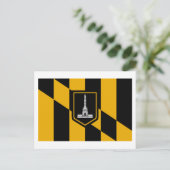 Baltimore Flag Briefkaart (Staand voorkant)