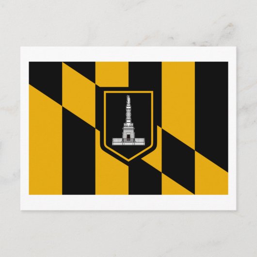 Baltimore Flag Briefkaart (Voorkant)