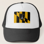 Baltimore Flag Trucker Pet (Voorkant)