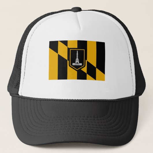 Baltimore Flag Trucker Pet (Voorkant)