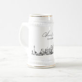 Baltimore Gepersonaliseerde Gift Beer Stein Bierpul (Voorkant links)