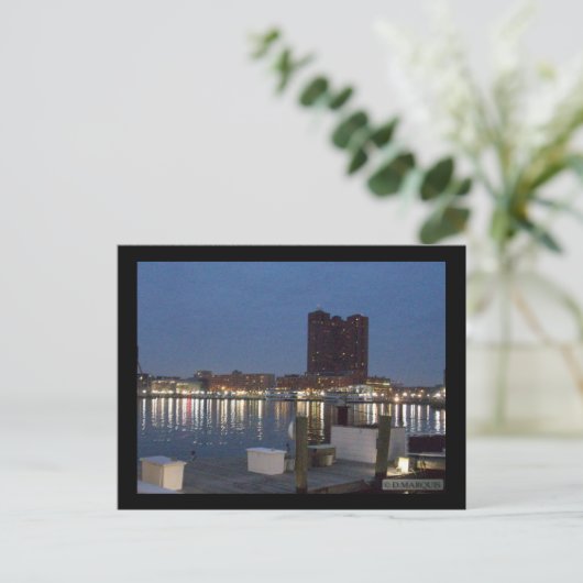 BALTIMORE HARBOR BRIEFKAART (Staand voorkant)