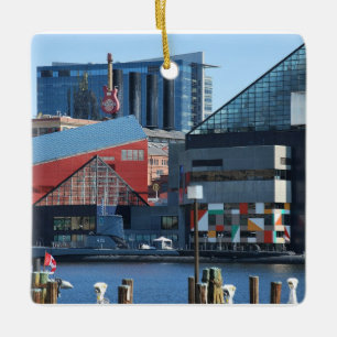 Baltimore Inner Harbour Keramisch Ornament