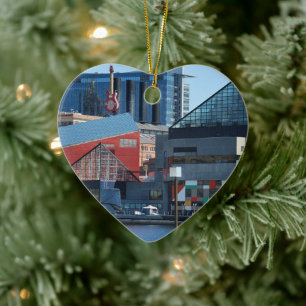Baltimore Inner Harbour Keramisch Ornament