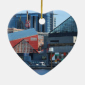 Baltimore Inner Harbour Keramisch Ornament (Achterkant)