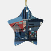 Baltimore Inner Harbour Keramisch Ornament (Rechts)
