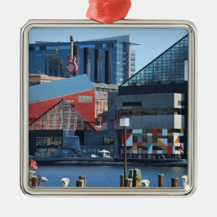 Baltimore Inner Harbour Metalen Ornament