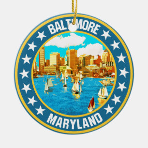 Baltimore Keramisch Ornament