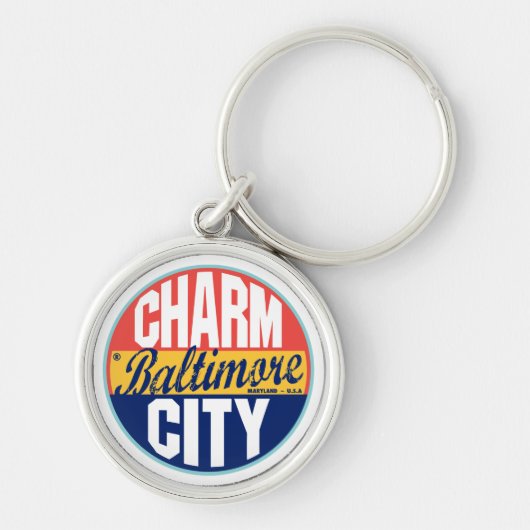 Baltimore  Label Sleutelhanger (Voorkant)