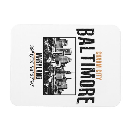 Baltimore Magneet (Horizontaal)