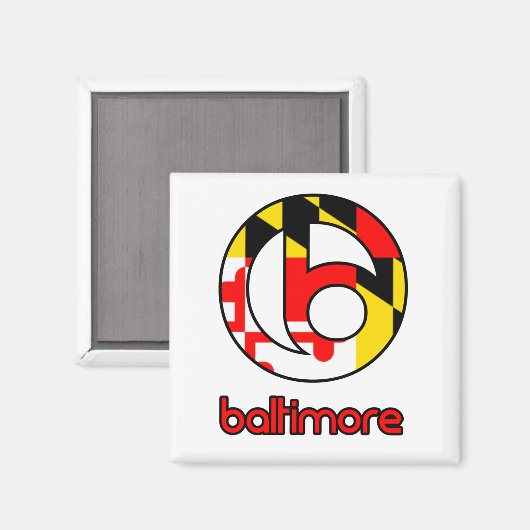 Baltimore Magneet (Voorkant / Achterkant)