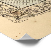 Baltimore Map door Mitchell Poster (Hoek)