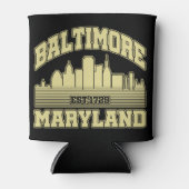 Baltimore, Maryland Blikjeskoeler (Voorkant)