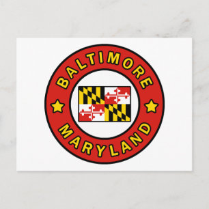 Baltimore Maryland Briefkaart