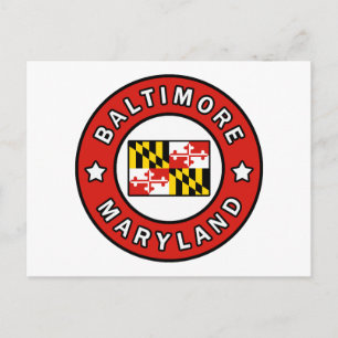 Baltimore Maryland Briefkaart