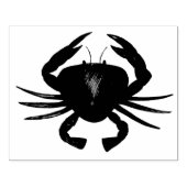 Baltimore Maryland Chesapeake Bay Schaaldierkrab Rubberstempel (Afrduk)