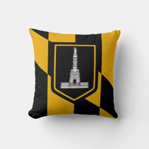 Baltimore, Maryland, Flag American MoJo Pillow Kussen
