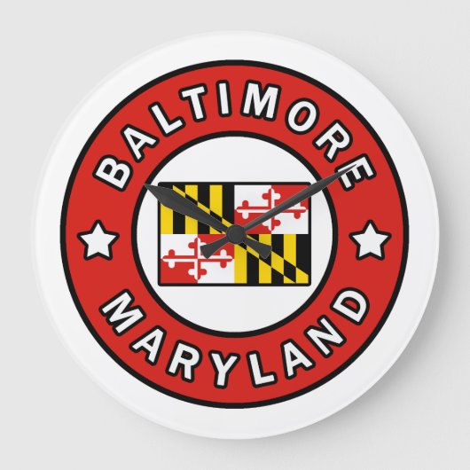 Baltimore Maryland Grote Klok (Voorkant)