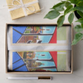 Baltimore Maryland  Large Letter Briefkaart Tissuepapier (Geschenk)