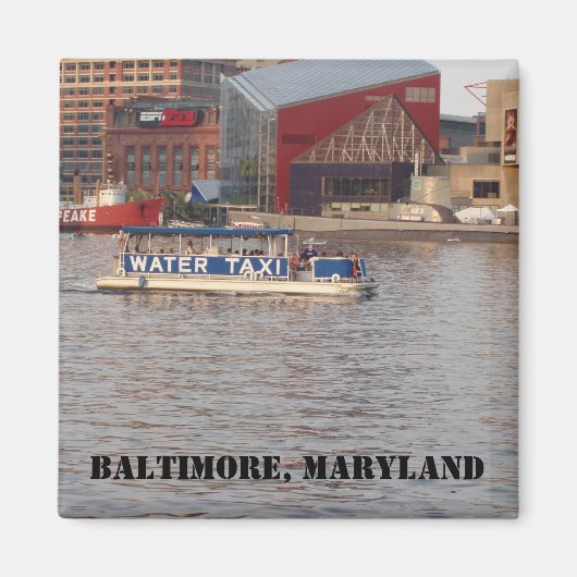 Baltimore, Maryland Magnet Magneet (Voorkant)
