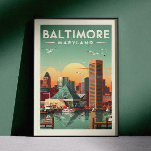 Baltimore Maryland Poster