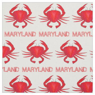 Baltimore Maryland Red Hard Shell Bay Crab Seafood Stof