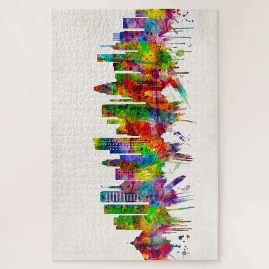 Baltimore Maryland Skyline Legpuzzel (Verticaal)