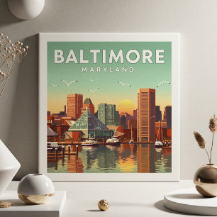 Baltimore Maryland Tegeltje