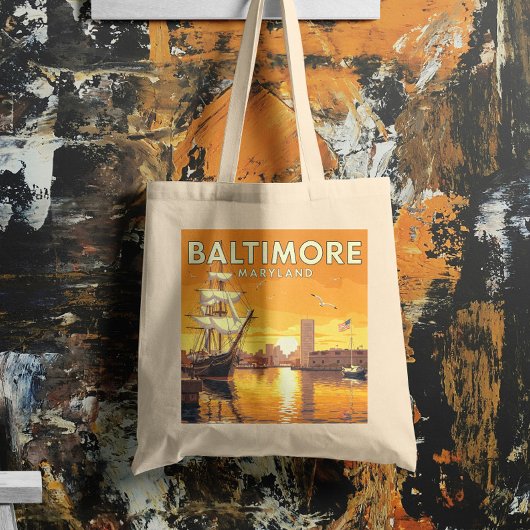  Baltimore Maryland Tote Bag