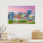 Baltimore, Maryland, Verenigde Staten Poster (Keuken)