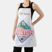 Baltimore Maryland Verenigde Staten Skyline  Schort (Insitu)