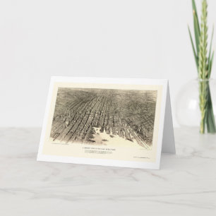 Baltimore, MD Carte panoramique - 1912