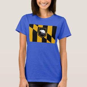 Baltimore, MD Rat flag T-shirt
