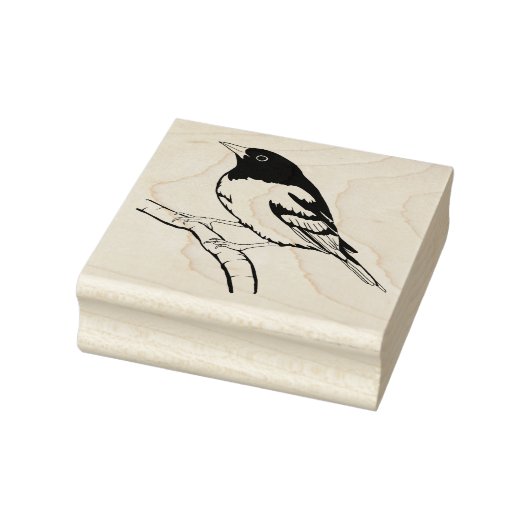 Baltimore Oriole Bird Rubberstempel (Stempel)