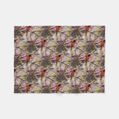 Baltimore Oriole Fleece Deken (Voorkant (Horizontaal))