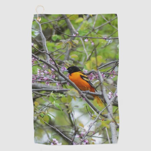 Baltimore Oriole Golfhanddoek (Voorkant)