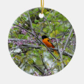 Baltimore Oriole Keramisch Ornament (Voorkant)